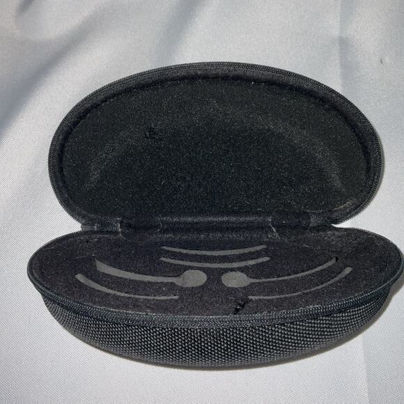 Oakley Flak Jacket Dark Grey Blue Polarized Lenses 03-916 - Picture 7 of 12